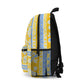 L'artiste Madestin Rosseau-backpack