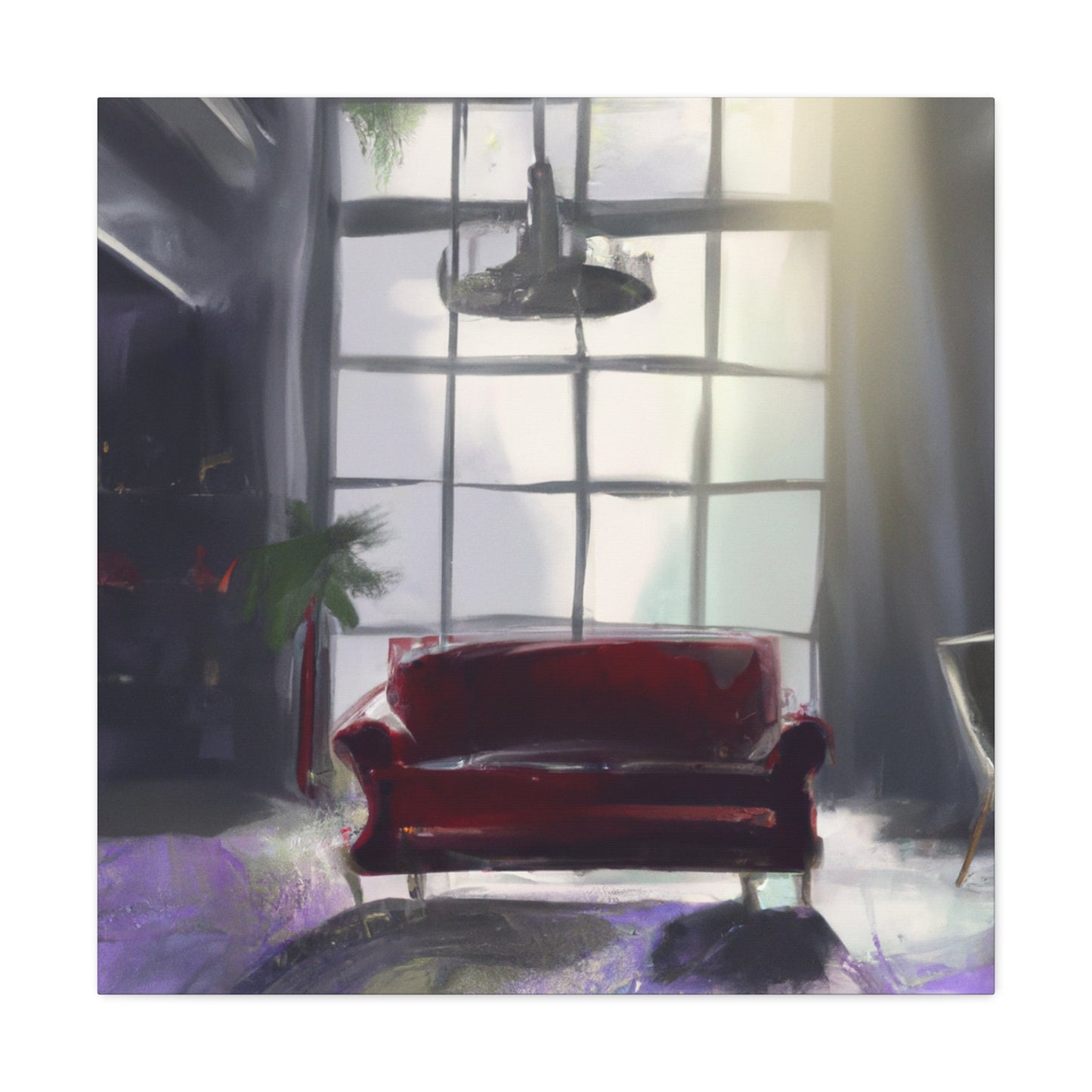 Frau Luzia von Gansberg-canvas