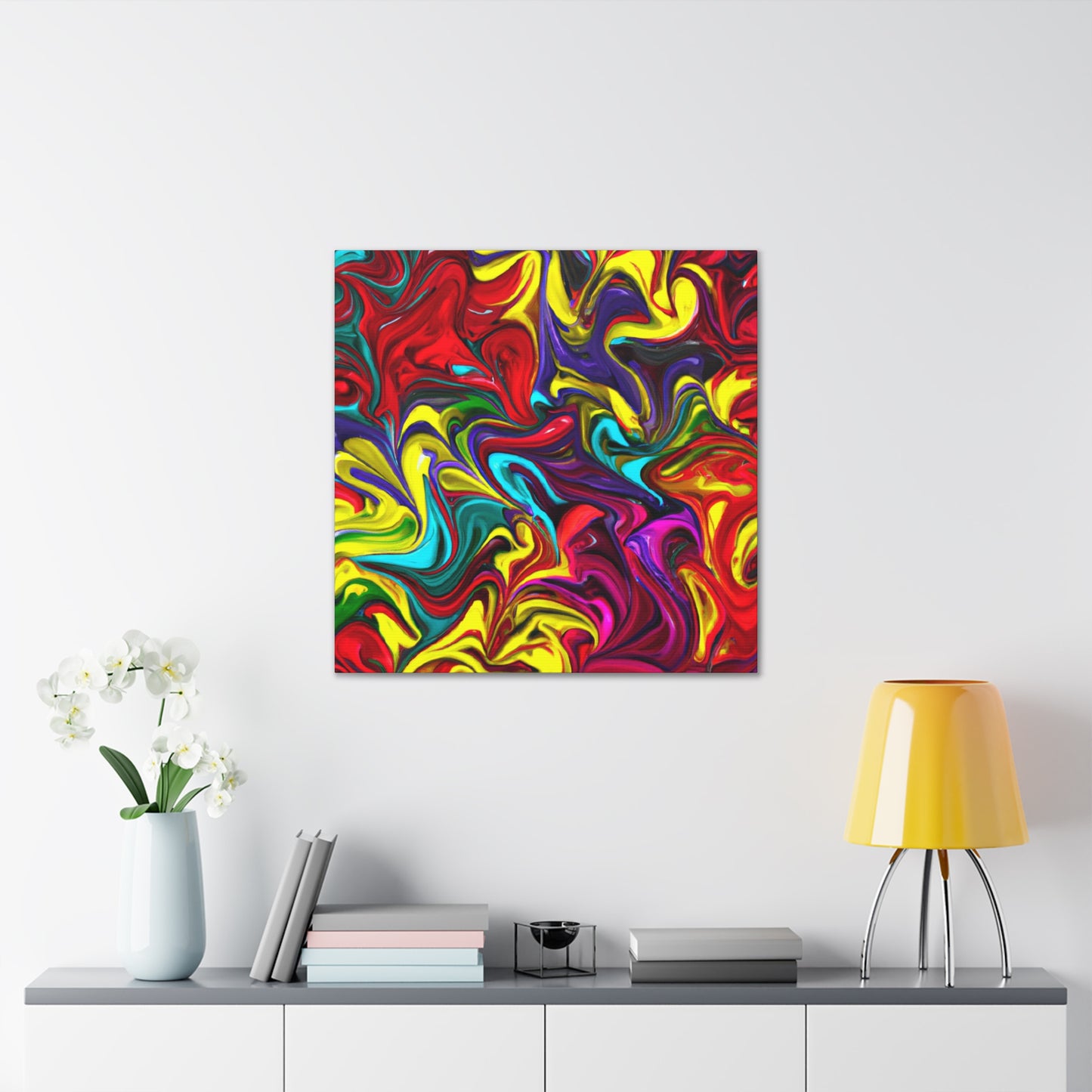 Agosto Papilloni-canvas