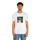 Giovanni Rossi, an Italian streetwear designer from Milan in the late 1990s. His bold, vibrant designs combined bold colors, eccentric silhouettes, and eclectic elements of Italian fashion. He was known for his willingness to take risks and-Tee