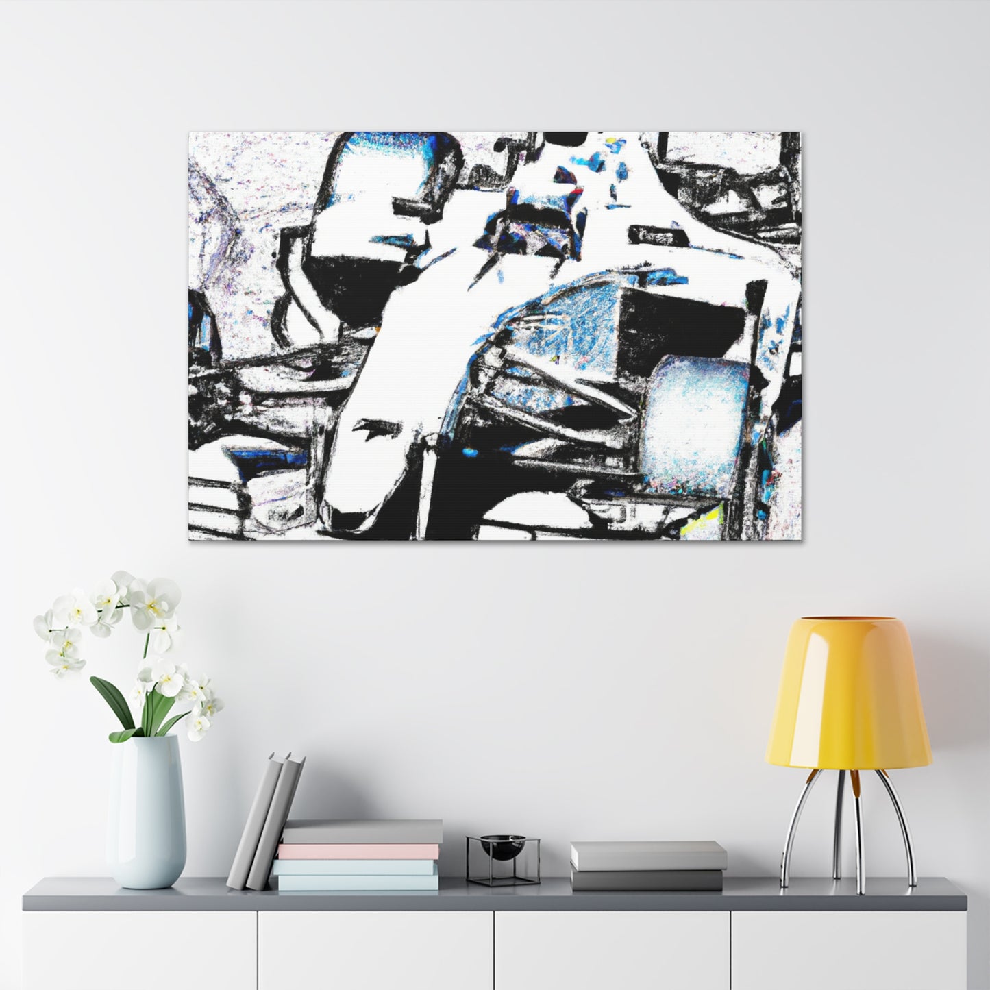 Fawnie da Vinci-canvas
