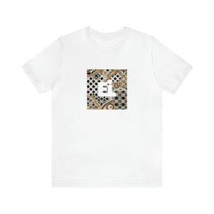 Dimitri Ferrari, a female streetwear designer from Italy in the 90s. Inspired by the vibrant colors and energy of Italian culture, Dimitri specialized in custom, handmade streetwear pieces that pushed the boundaries of fashion and style. She was-Tee