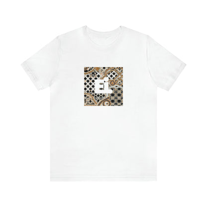 Dimitri Ferrari, a female streetwear designer from Italy in the 90s. Inspired by the vibrant colors and energy of Italian culture, Dimitri specialized in custom, handmade streetwear pieces that pushed the boundaries of fashion and style. She was-Tee