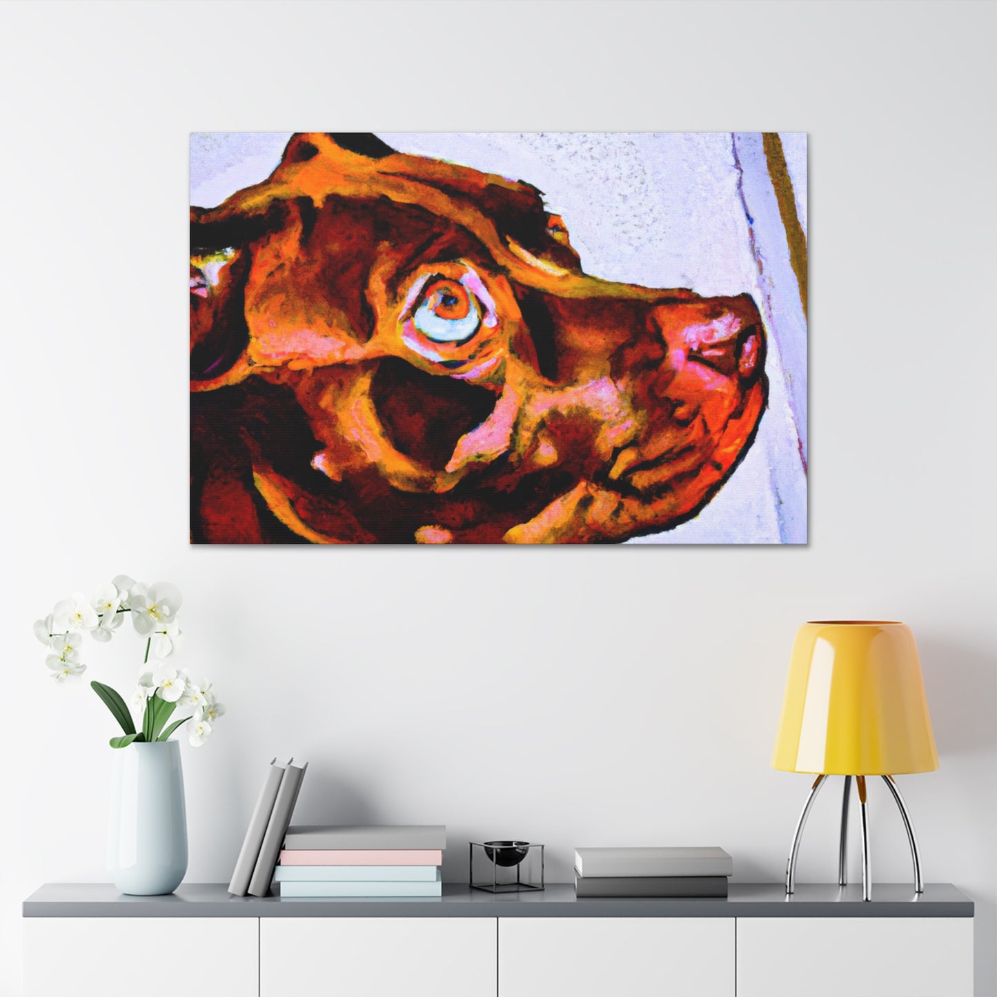 Artemisia "The Star" Verlazio-canvas