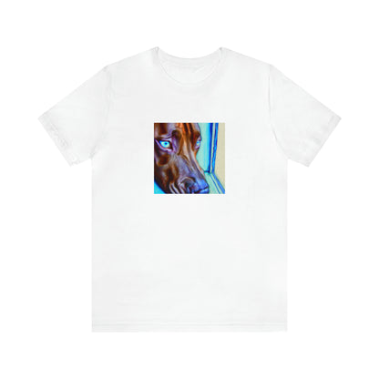 Giuliano Giallo, a celebrated streetwear designer from Milan in the 90s. With his unique brand of opulence and garishness, Giuliano quickly rose to fame in the Milan fashion scene. He pioneered the use of bright-Tee