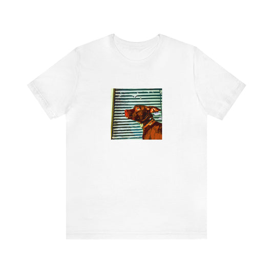 Gianfranco Patrizio. Gianfranco was an Italian streetwear designer from the 90s who focused on creating unisex streetwear for the urban youth of his time. His adventurous designs included bold colors and abstract-Tee