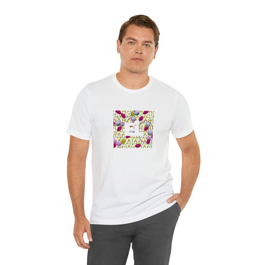 Gianni Fausti, an Italian streetwear designer from the 1990s who achieved cult-like status for his bold, innovative designs inspired by the rough and tumble street style of Naples. His signature look included bold logos, vivid colors,-Tee