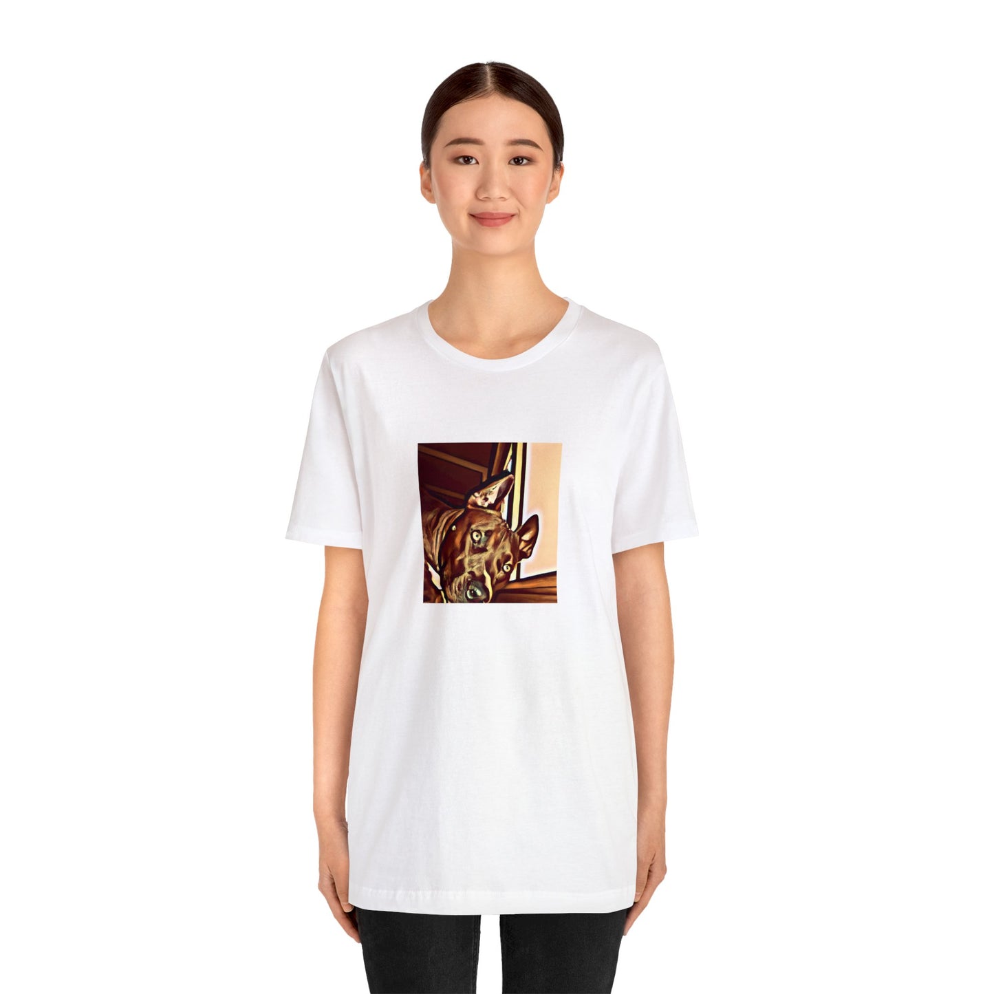 Giovanni D'Ambrosia, a male streetwear designer from Milan during the 1990s. He specialized in creating bright and bold pieces made from high-quality materials that were intended to stand out from the crowd. He was also-Tee