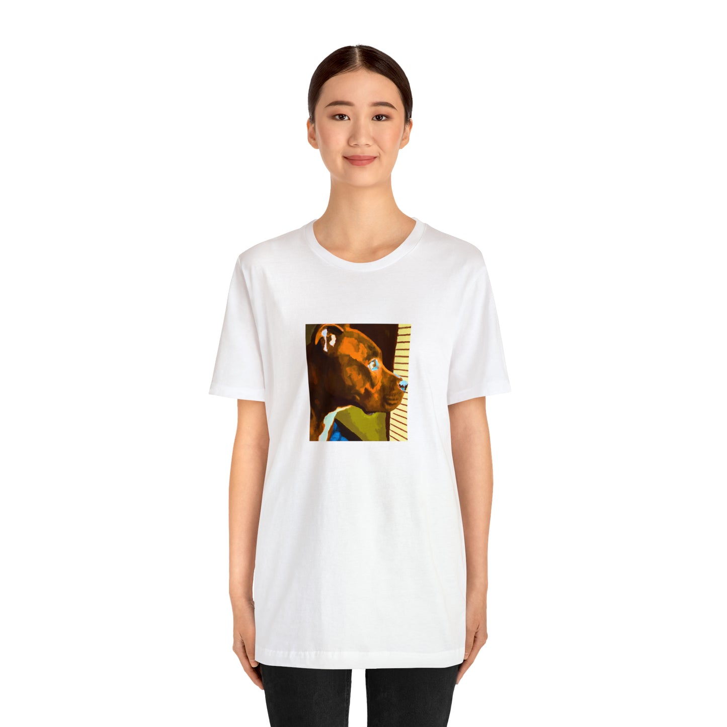 This streetwear designer is Maria Milan, a female designer from Milan, Italy in the 1990s. She was a trailblazer in the world of streetwear fashion throughout the decade and was known for her unique blends of bright colors, bold-Tee