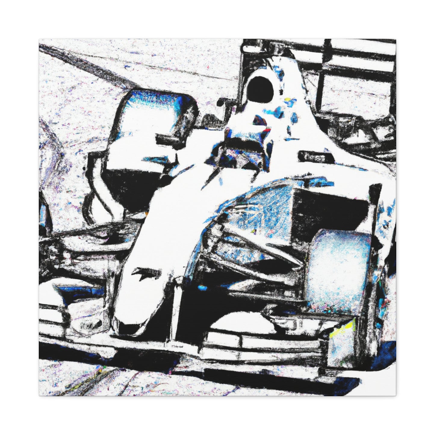 Fawnie da Vinci-canvas