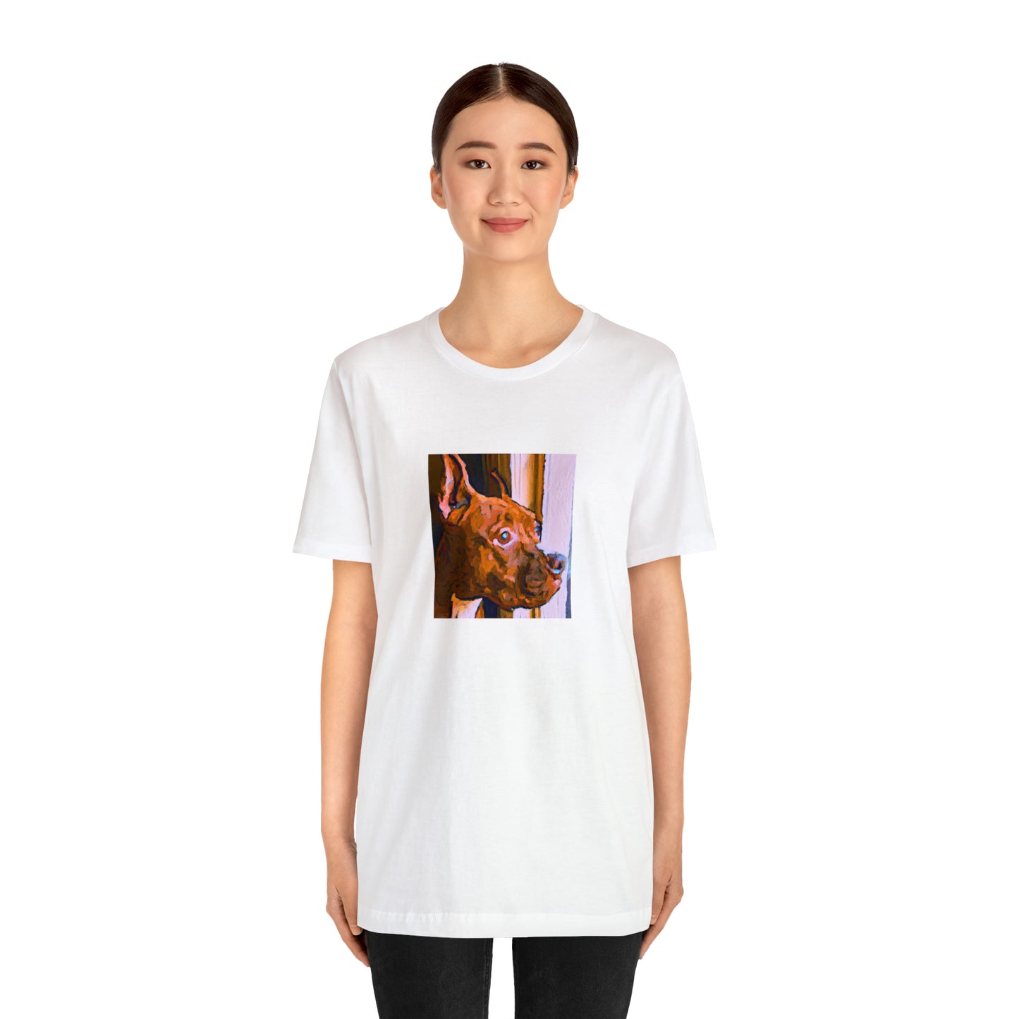 Angelo Dolce, an Italian streetwear designer from the 1990s. He was known for his bold and daring use of bright colors and graphic prints on his clothing. He was inspired by the hip-hop culture of the United States and popular-Tee