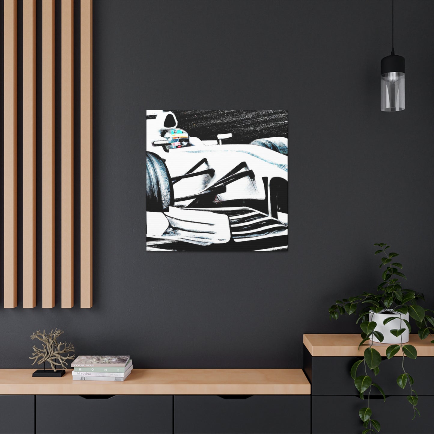Izaak Vignette-canvas