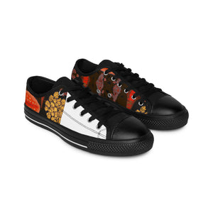 Tristan de la Renta, a male Spanish cobbler from the 1500's, avidly dedicated to creating luxurious, high-quality mens shoes for royalty and the elite of Spain. With a passion for mixing traditional Spanish craft-low top