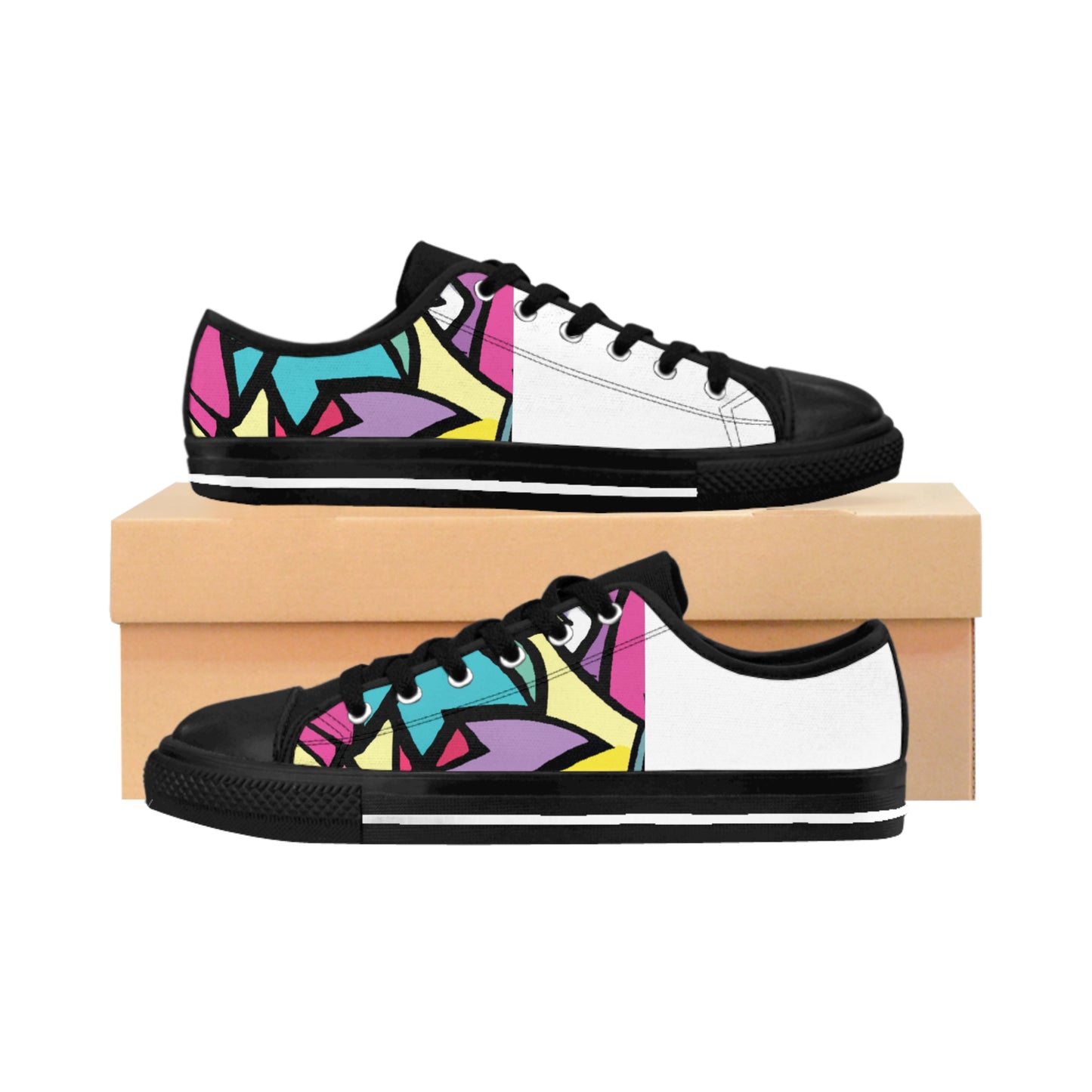 Juanita de Castillo, an innovative and visionary Spanish shoe designer from the 1500s. She came from a long line of shoemakers and loved experimenting with new and daring designs, often combining Spanish flair with new and unusual materials.-low top