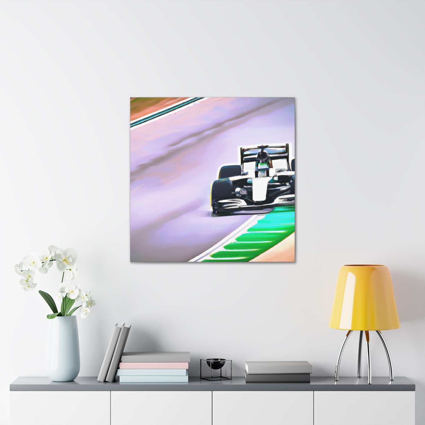 Mica Van Ornamen-canvas