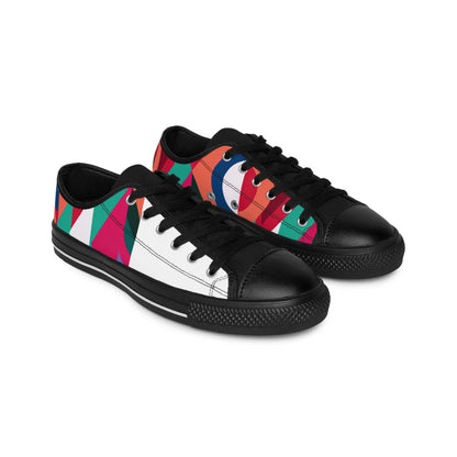 María Ramos, a Spanish shoe designer living in the 1500s. As a self-taught artisan, María is known for creating unique, stylish shoes with luxurious materials, such as richly dyed silks, soft leathers and-low top