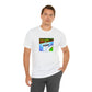 Marcello di Matteo, an Italian fashion designer from the 1990s known for his edgy streetwear designs and vibrant colors. His apparel featured bold graphic prints and bright metallic fabrics, often featuring images of Italian landmarks like the Colos-Tee
