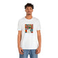 Gianni D'Angelo, an Italian streetwear designer from the 1990s. He was known for his bold designs, often featuring bright colors and loud prints. His signature look was an oversized t-shirt, loose trousers and a bright-Tee