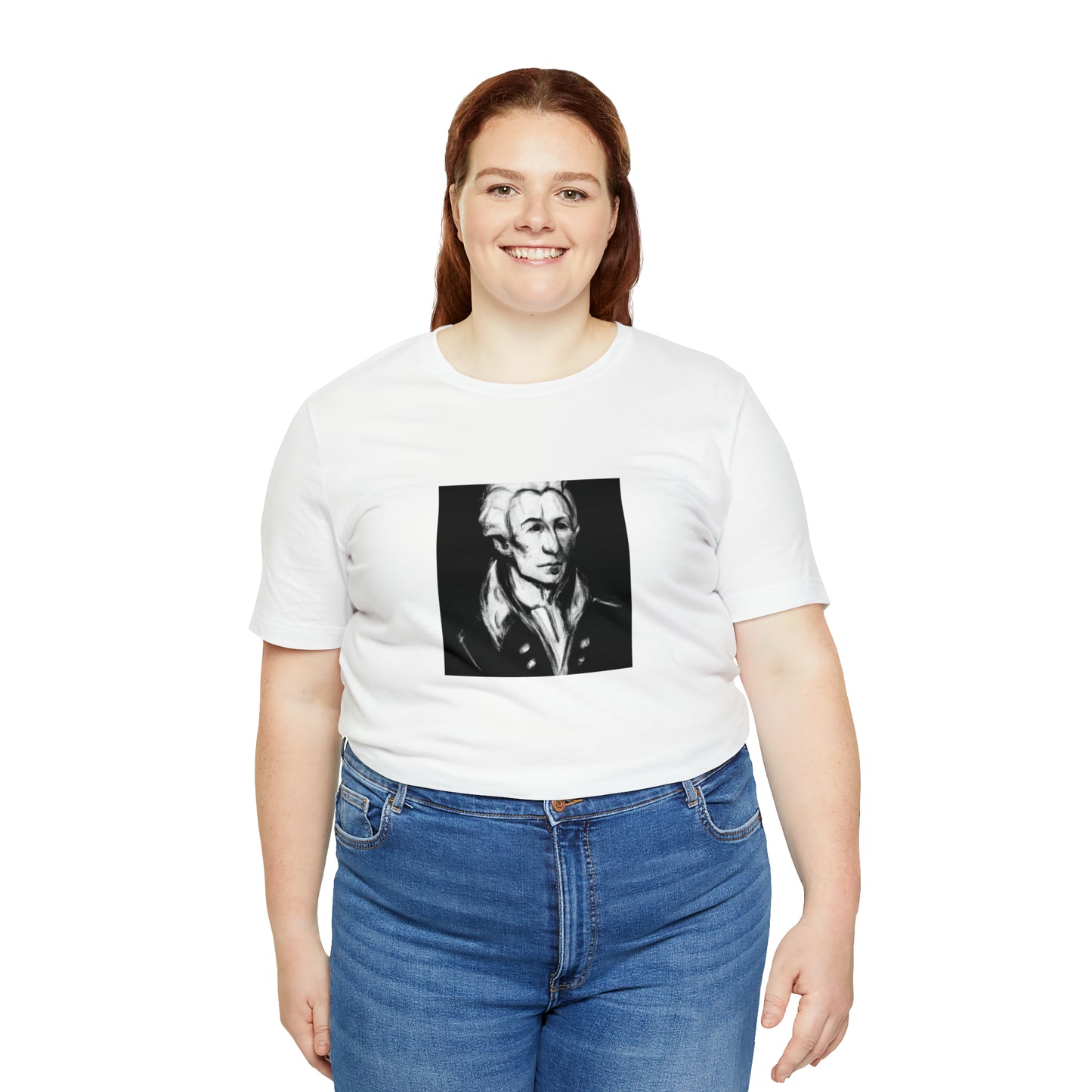 Clara Bosio, a female streetwear designer from Italy in the 1990s. She gained notoriety in the underground music scene for her bold designs heavily influenced by the punk and ska movements. Her rebellious attitude is reflected in her work,-Tee