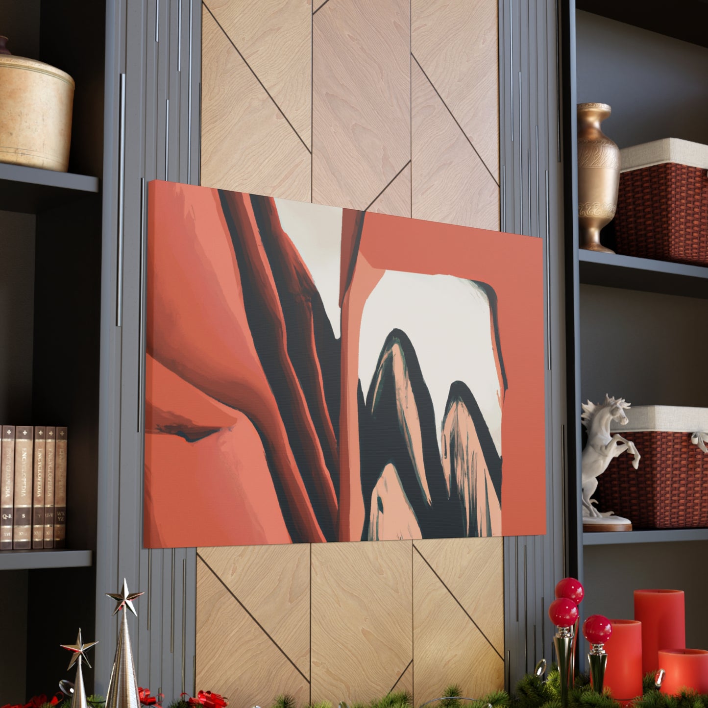 Hawk Feather Thunder-canvas