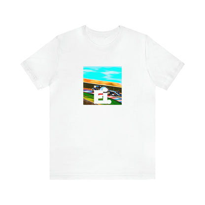 Marianna Rossi is an Italian streetwear designer from the 1990s. She takes classic Italian silhouettes like high-waisted trousers, mid-length skirts and fitted tops and reworks them with bold colors like candy-apple red,-Tee