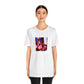 Giovanni Lucciano - He was a young but talented streetwear designer from Rome, Italy in the late 1990s. He gained notoriety for his wild and daring designs that featured strong geometric cutouts and daringly bright colors. His-Tee