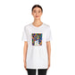 Lucia D'Esposito, a female streetwear designer from Italy in the 1990s. After discovering her passion for fashion at a young age, Lucia began experimenting with her own style of designs. She found inspiration in her unique Italian-Tee