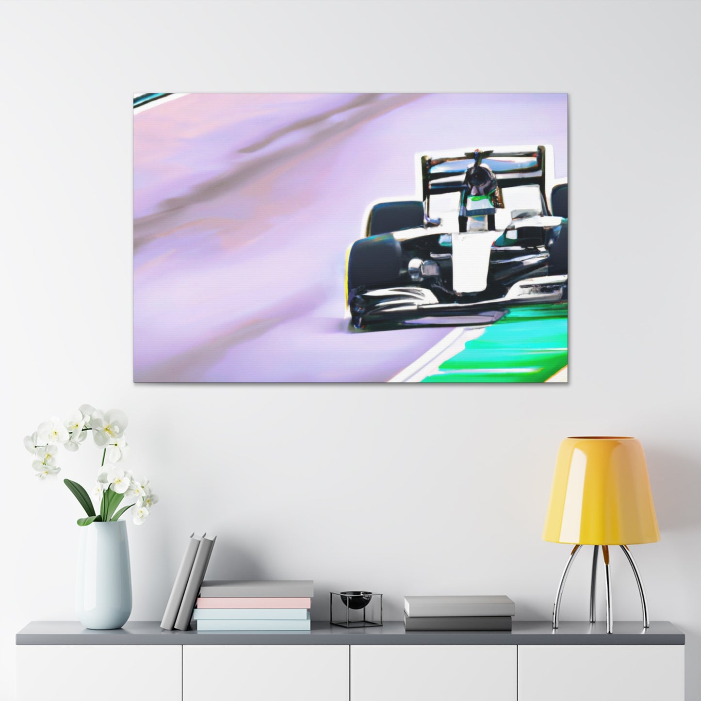 Mica Van Ornamen-canvas