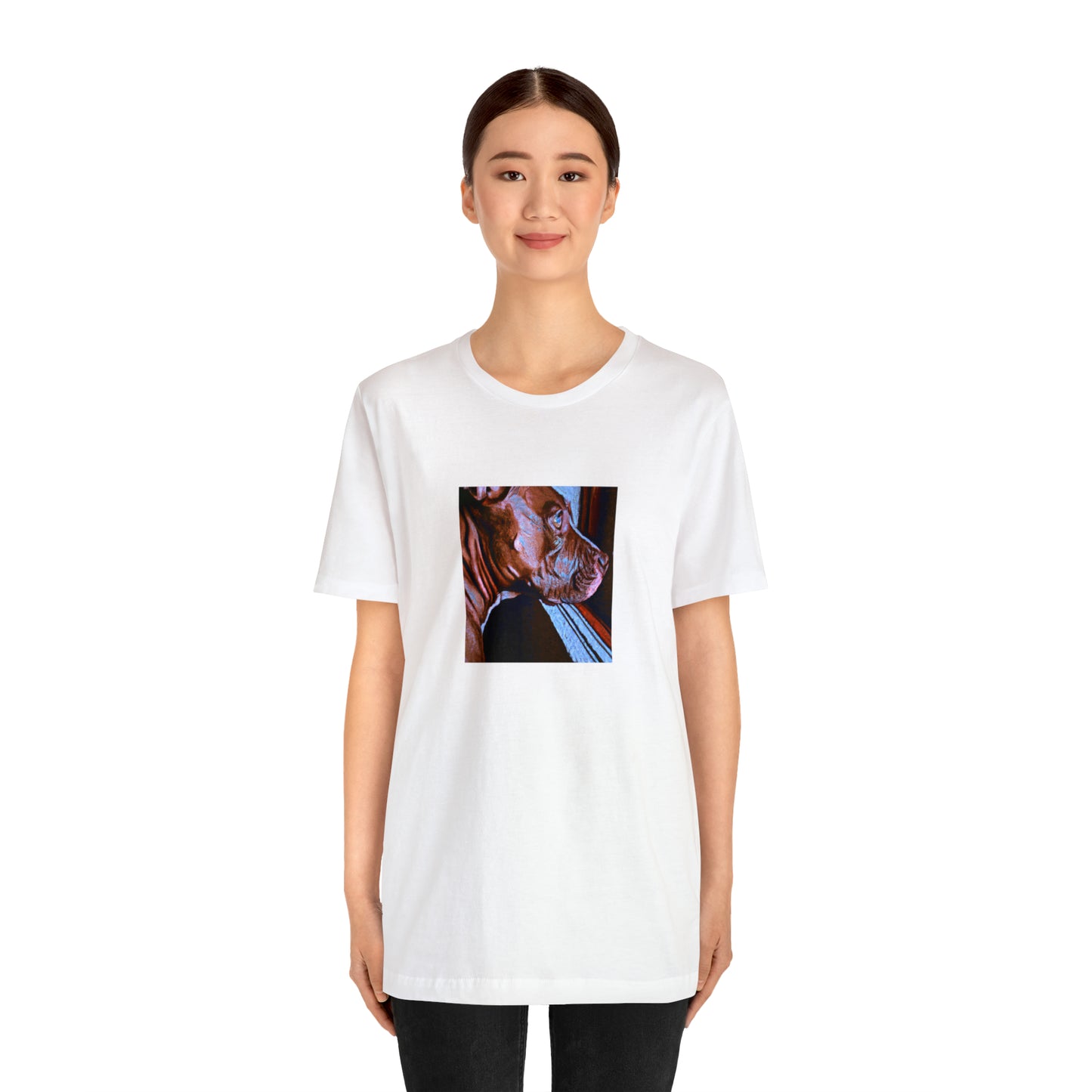 Giulia Santos, an up-and-coming female streetwear designer from Italy in the 90s. Known for vibrant colors, daring prints and wearable art, Giulia was widely beloved by the fashion industry. She drew inspiration from Italian culture-Tee
