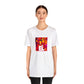 Nicoletta Del Vecchio, a female streetwear designer from Milan, Italy who gained notoriety in the 1990s with her whimsical, bold, and colorful designs. Her experimental use of novelty fabrics and unexpected embellishments provided an exciting-Tee