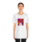Tina Ferragamo, a female streetwear designer from Milan, Italy in the late 1990s. After attending Central Saint Martins in London, she was inspired to create her own distinct spin on updated 90s streetwear style. She-Tee