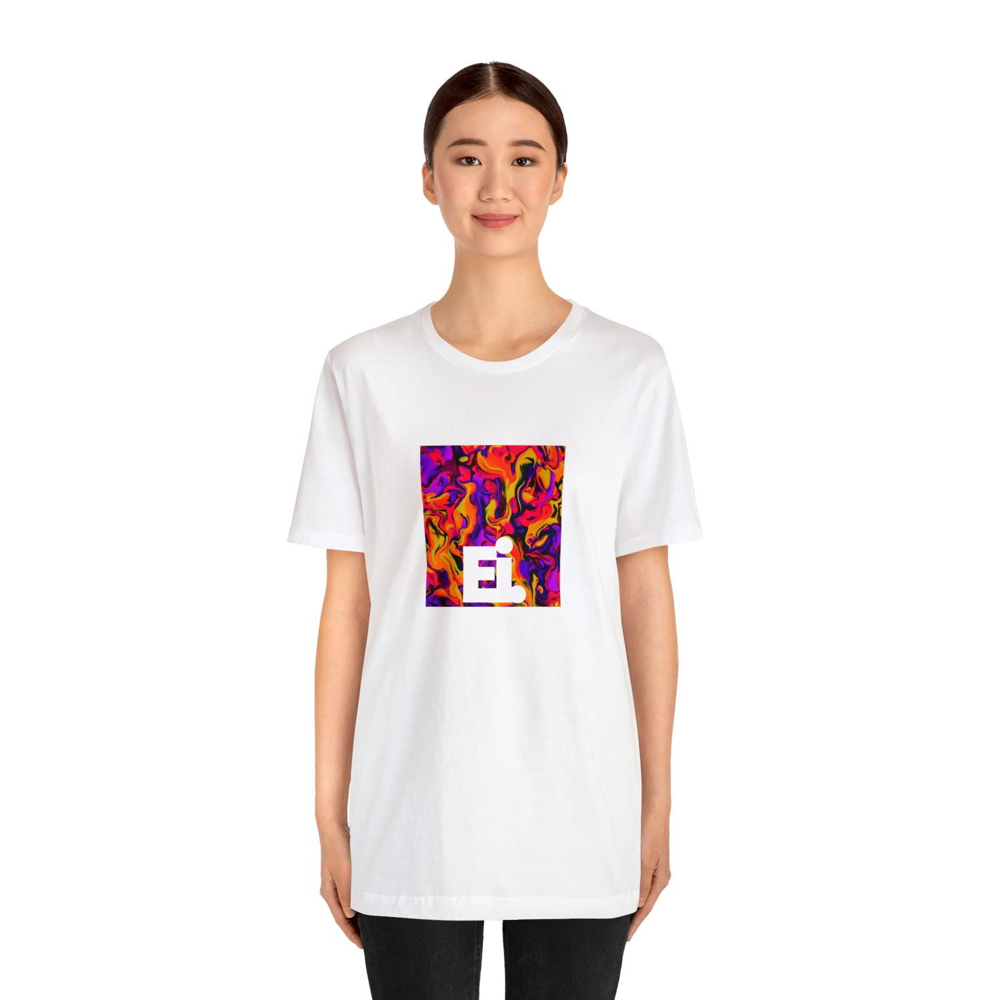 Tina Ferragamo, a female streetwear designer from Milan, Italy in the late 1990s. After attending Central Saint Martins in London, she was inspired to create her own distinct spin on updated 90s streetwear style. She-Tee