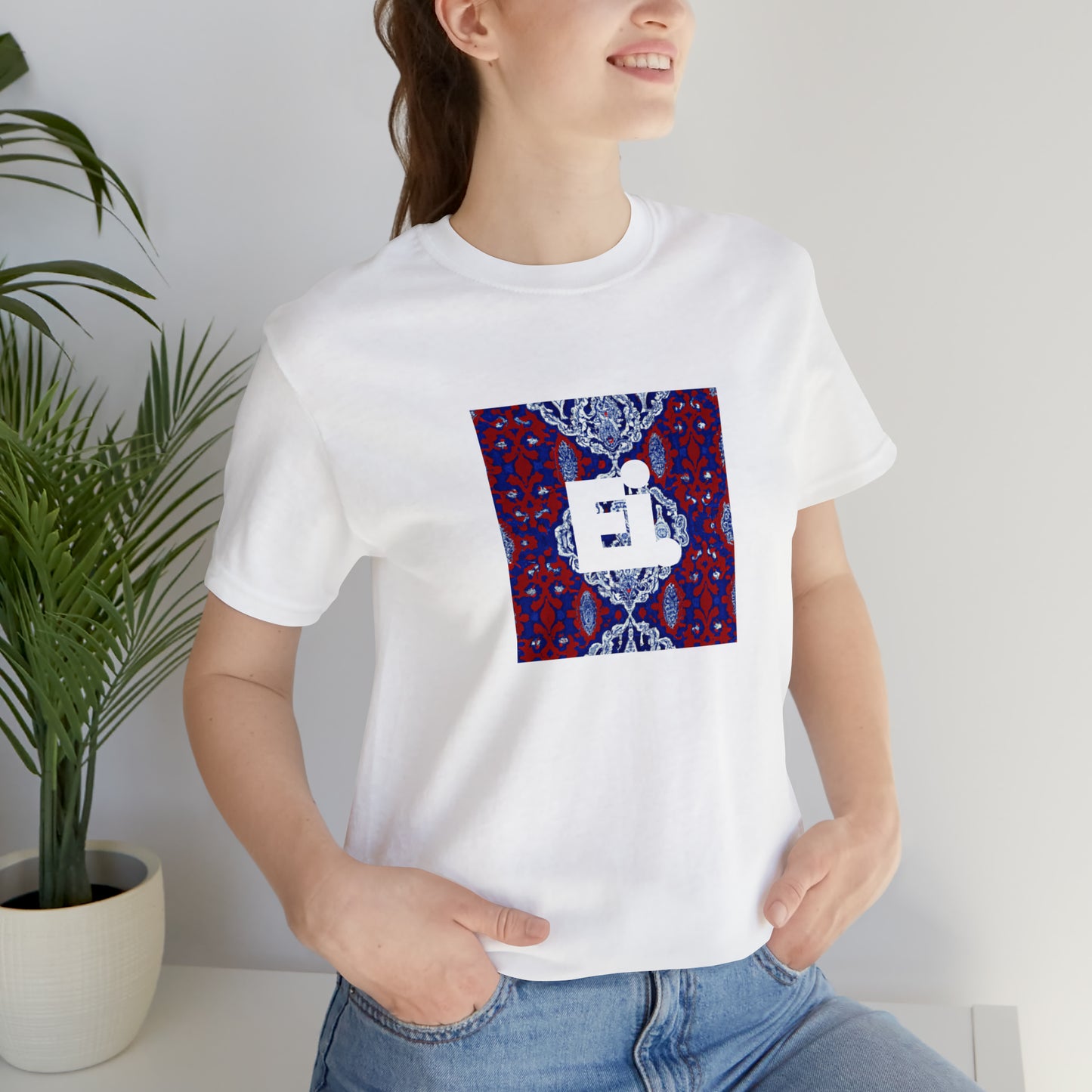 Enzo Catinelli, a revolutionary Italian streetwear designer from the 1990s. He was known for combining the classic silhouettes of Italian tailoring with bold colors and funky prints. His designs often featured intricate details such as studs, buttons-Tee