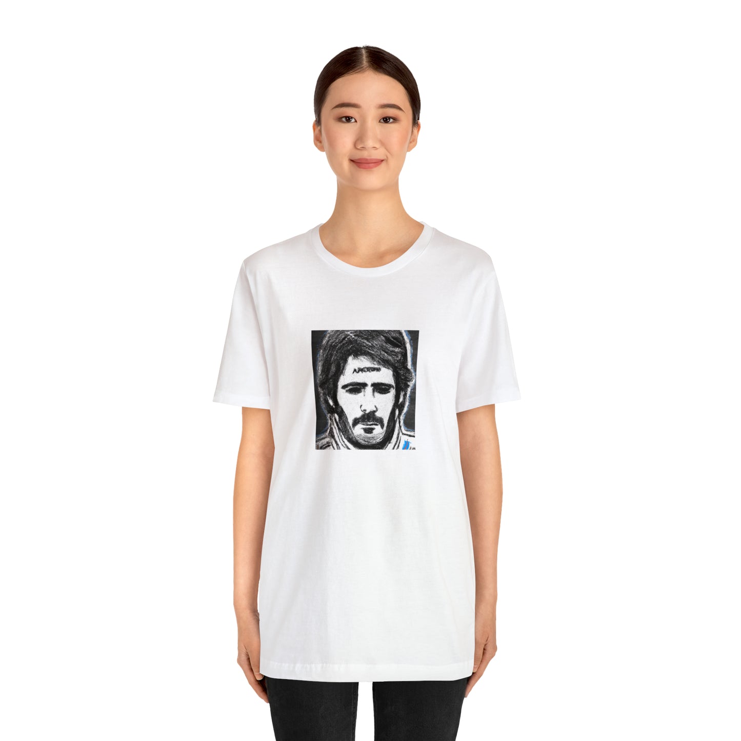 Alessandra Milano, a bold and unconventional female streetwear designer from Milan, Italy in the 1990s. She gained a cult following by skillfully blending traditional Italian tailoring with vibrant, unexpected colors and edgy silhouettes. Aless-Tee