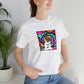 Sofia Ricciola, an Italian streetwear designer hailing from Florence in the 1990s. Known for her bold and irreverent designs, Sofia fused traditional Italian fashion sensibilities with unexpected details inspired by music, art, and-Tee