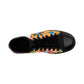 Hernando de Mestanza, a celebrated shoe designer from Spain in the 1500s. Hernando crafted exquisite shoes with detailed embroidery and hand-painted details, renowned for their intricate detail and luxurious materials. His shoes were-low top