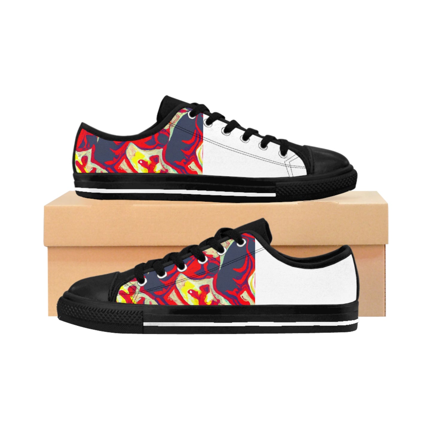 Maria de la Fuente is a shoe designer from 16th century Spain. She is renowned for her elaborate and intricate designs, which feature a variety of leathers, suedes, and fabrics with hand-stitched embellishments.-low top