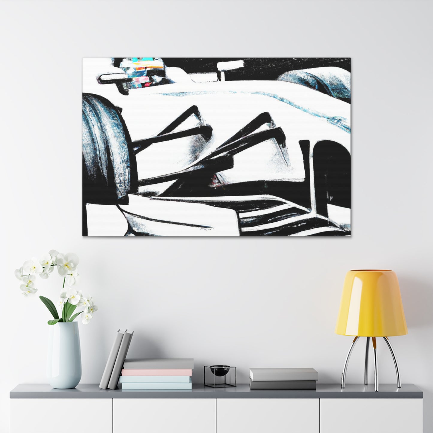 Izaak Vignette-canvas