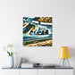 Calvinus Austwereld-canvas