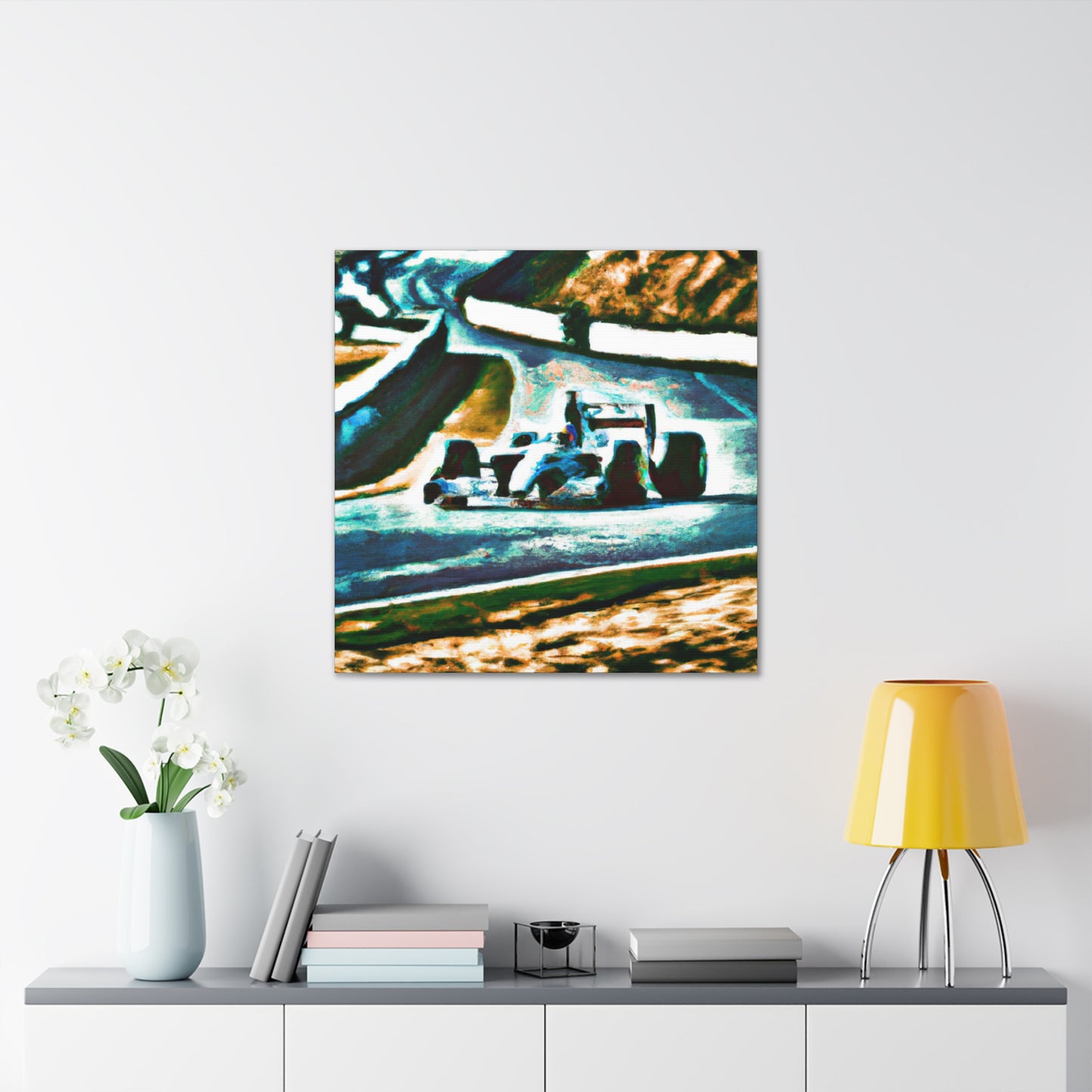 Calvinus Austwereld-canvas
