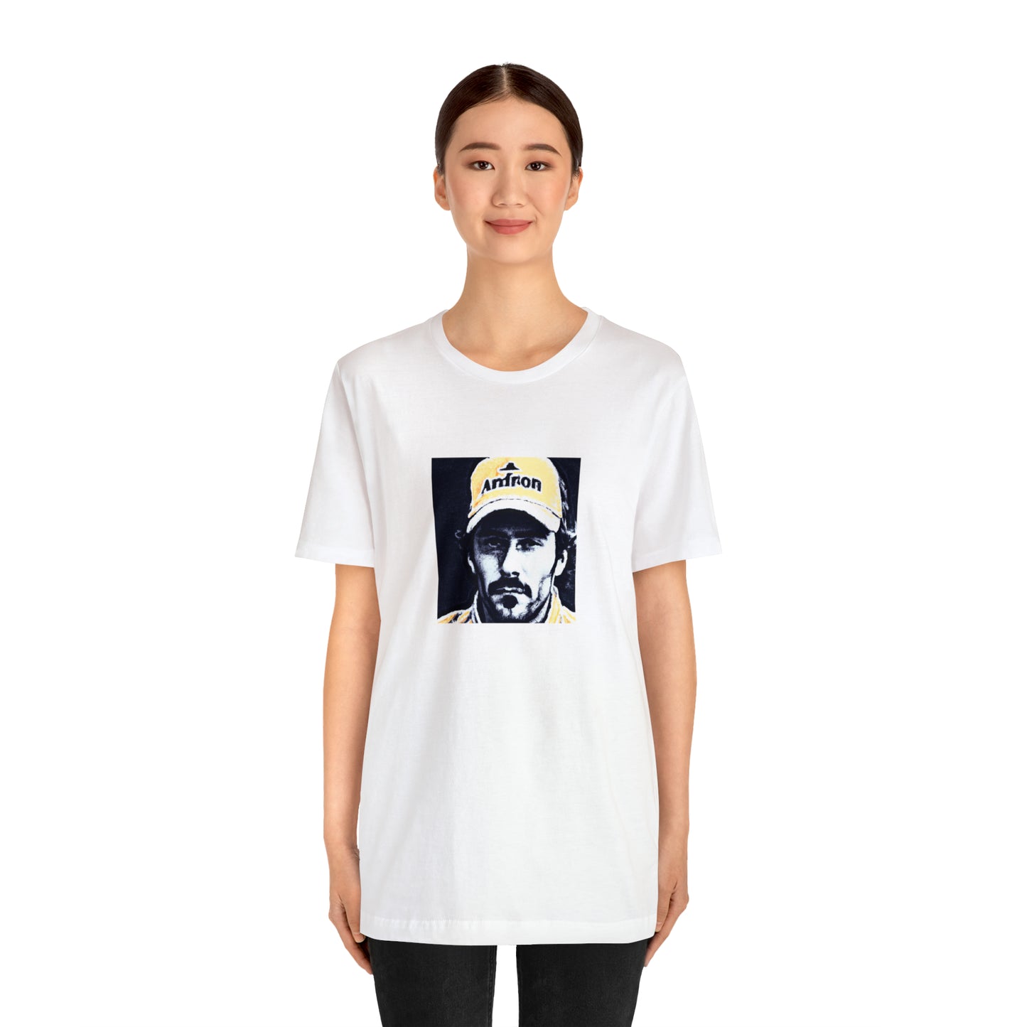 Luciana Conti, the avant-garde streetwear designer from Italy in the 1990s. She was known for her bold silhouettes, innovative fabric combinations, and edgy use of hardware. She drew inspiration from Italian history,-Tee