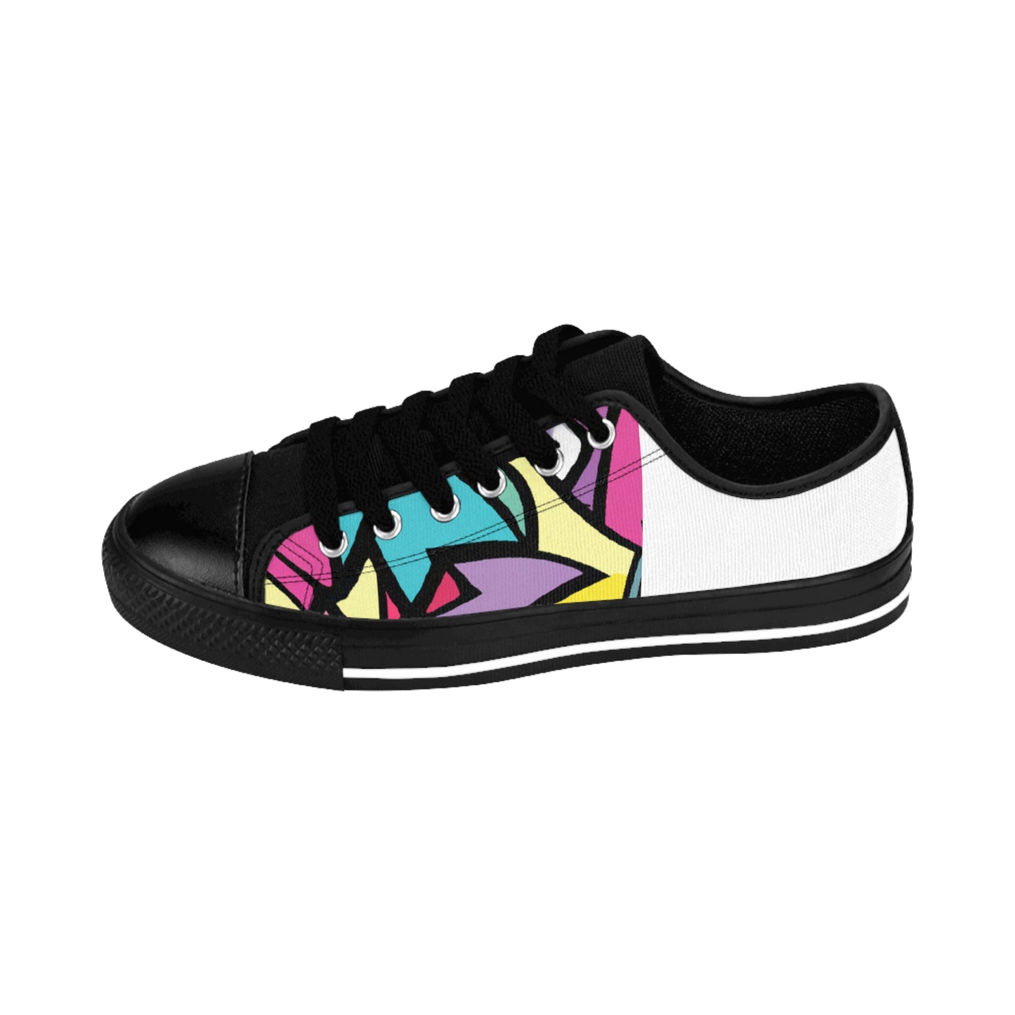 Juanita de Castillo, an innovative and visionary Spanish shoe designer from the 1500s. She came from a long line of shoemakers and loved experimenting with new and daring designs, often combining Spanish flair with new and unusual materials.-low top