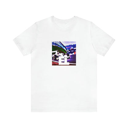Rocco di Capri, a male streetwear designer from Naples, Italy in the 1990s. With a flair for bold colors, daring patterns and avant-garde silhouettes, Rocco has remained a cult figure in the-Tee