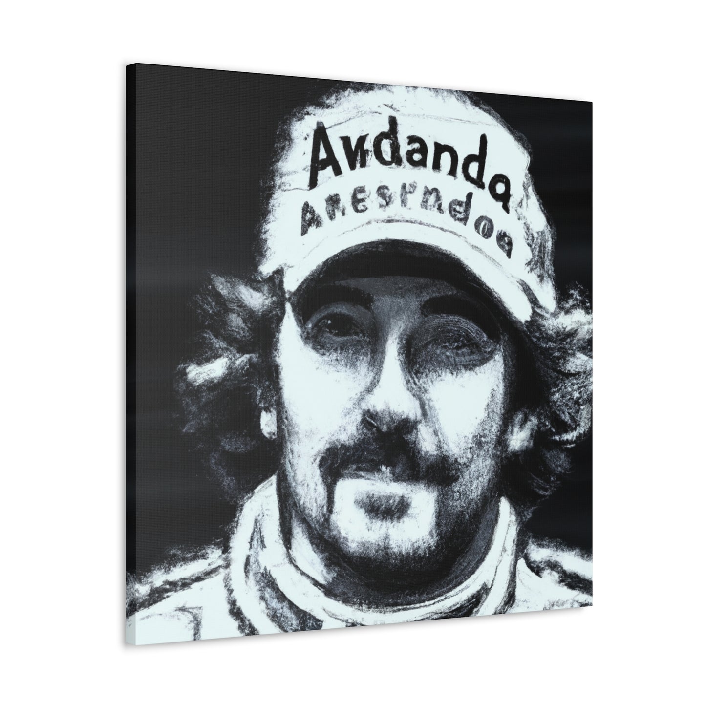 Gretzky van Rembrandt.-canvas