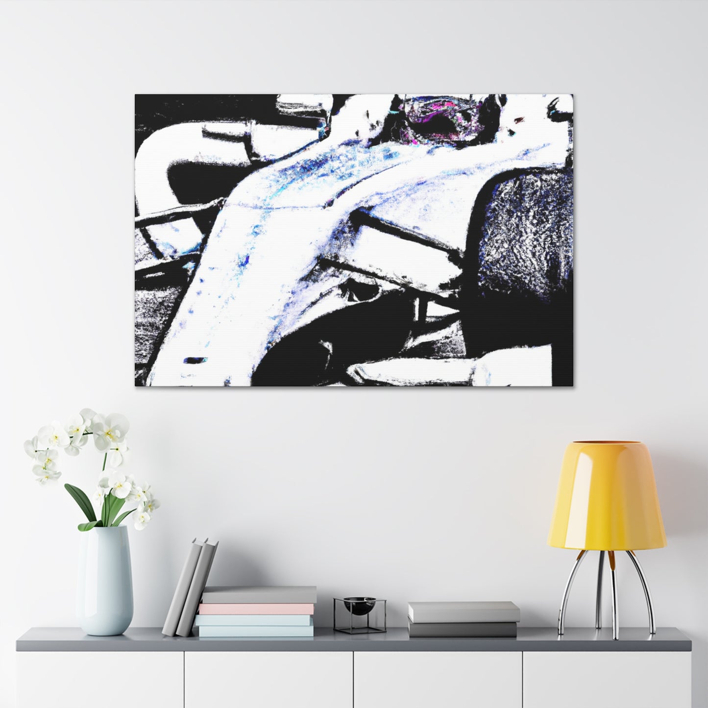 Viola Nevettini.-canvas