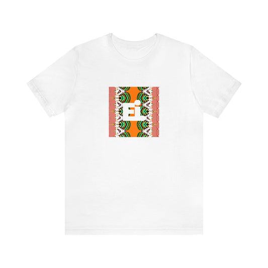 Lucio Ferrini, a male streetwear designer from Italy, famed for his vibrant, avant-garde designs in the 1990s. He was known for his bold patterns and eclectic textures in clothing, making him a standout designer among-Tee