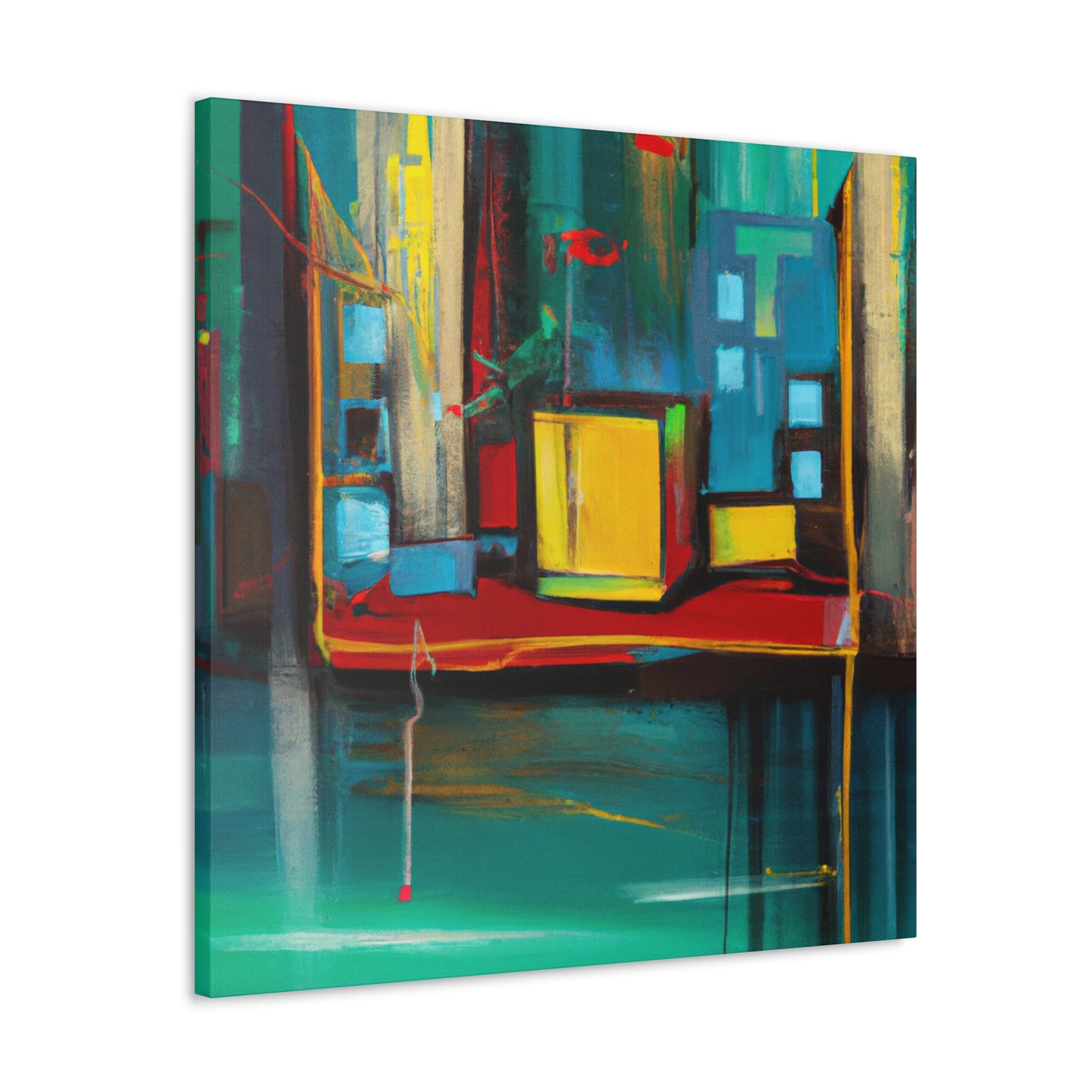 Percival De Vries.-canvas