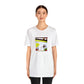 Fabiola Rossini, an Italian female streetwear designer from the 1990s. She creates bold, colorful designs that are inspired by Italian culture and ancient Roman art. Her pieces are unique and often feature embellishments such as sequins,-Tee