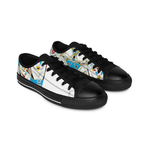 Miguel del Torres was an eccentric shoe designer from Spain in the 1500s. His innovative designs and use of vibrant colors made him stand out from the crowd, and he quickly gained popularity among the Spanish nobility. Miguel’s shoes-low top