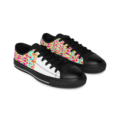 Susana Fuentes, the renowned Spanish shoe designer of the 1500s whose timeless designs continue to be coveted to this day. Known for her bold yet elegant shoes that often incorporated bedazzled details, Susana captivated the courts of-low top